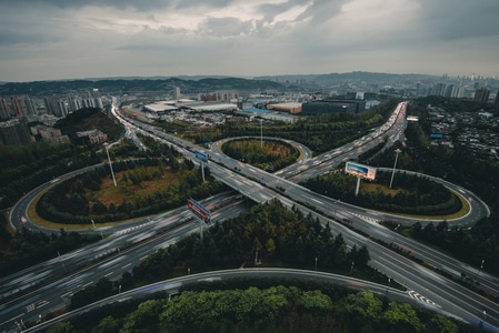 看你的城市-重庆-勒是雾都-夜景-爬楼 图片素材