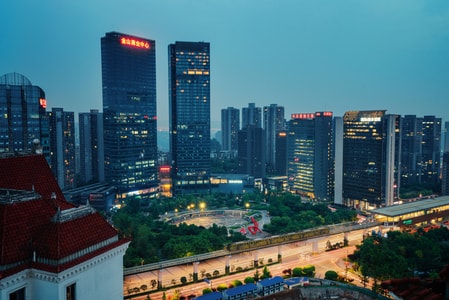 山城-勒是雾都-魔幻-城市-重庆 图片素材