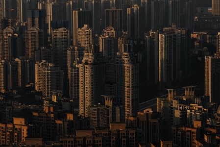 高楼-勒是雾都-全景-建筑-重庆 图片素材