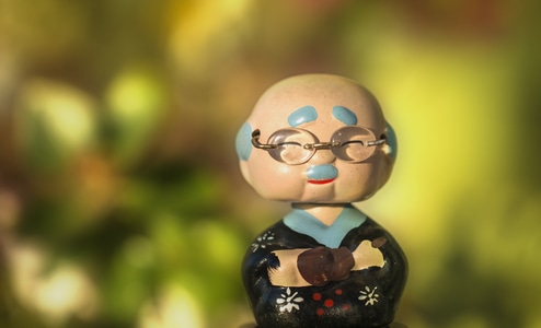 真香-玩偶-老有所乐-生活-男性 图片素材