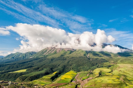 旅行-风光-青海-祁连-卓尔山 图片素材
