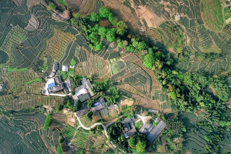 旅行-航拍-风光-邛崃-夹关 图片素材