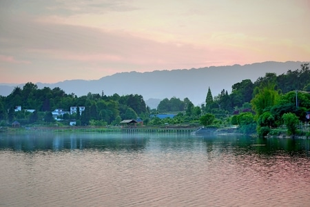 风光-旅行-四川-雅安-清漪湖 图片素材