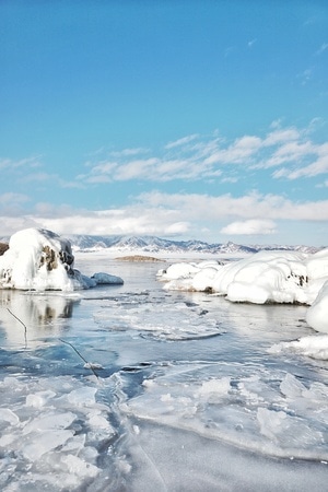 自然-风光-旅行-新疆-赛里木湖 图片素材