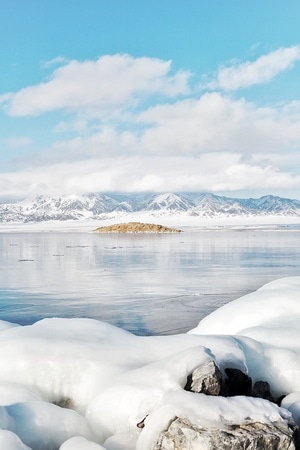 自然-风光-旅行-新疆-赛里木湖 图片素材