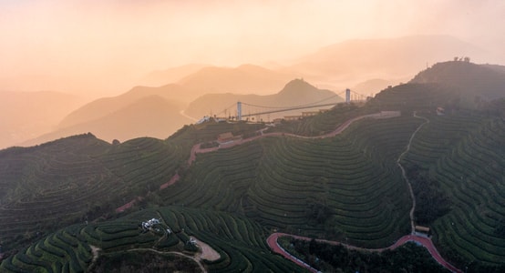 人间仙境-日月星辰-大自然-风景-田园 图片素材