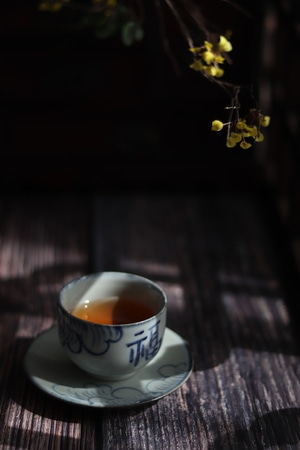 中国风-单反相机-茶-饮品-杯子 图片素材