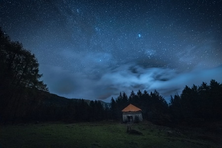 风光-夜景-自然-星空-银河 图片素材
