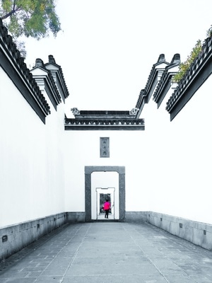 极简-海宁-建筑-古建筑-墙 图片素材