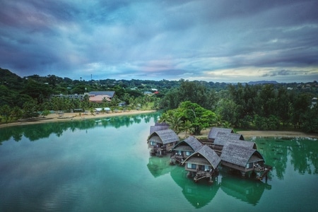 旅行-航拍-色彩-湖-维拉港 图片素材