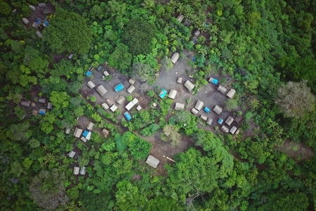 人像-原始部落-航拍-探险-瓦努阿图 图片素材