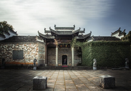 午后-自然-旅行-建筑-古巷 图片素材