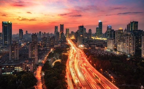 你好2020-上海-魔都-生活-建筑 图片素材