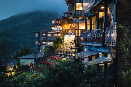 你好2020-云-阴天-旅行-台湾 图片素材