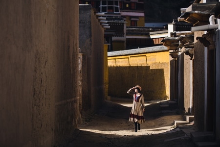 甘南-我的2019-旅行-寺庙-藏传佛教 图片素材