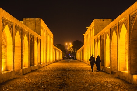 夜景-你好2020-伊朗-旅行-中东 图片素材