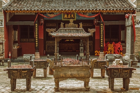 生活-记录-静物-文昌殿-古建筑 图片素材