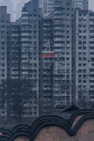 你好2020-楼房-房屋-缆车-建筑 图片素材