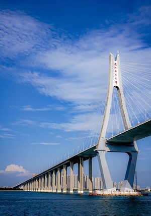 桥-旅行-码头-吊桥-桥 图片素材