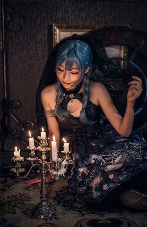 色彩-美女-cosplay-上海约拍-情绪 图片素材