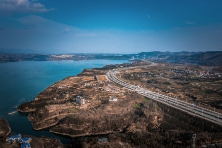 郧阳-郧阳大桥-十堰-湖北-疫情 图片素材