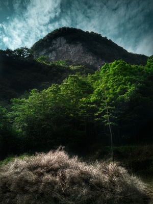 华为手机-手机-光影-乐山市-峨嵋山市 图片素材