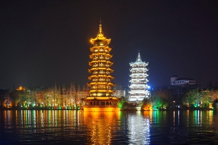 风光-夜景-桂林-夜景-风景 图片素材