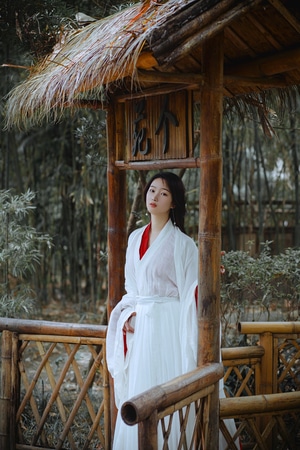 成都-人像-魏晋-古风-女性 图片素材