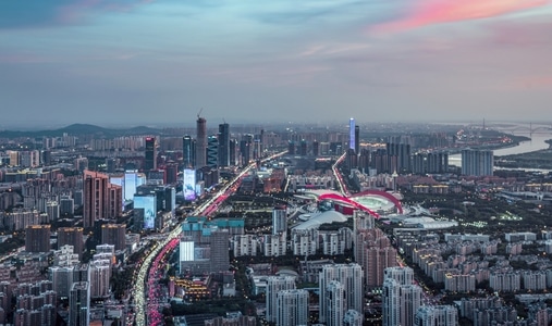 看你的城市-上帝视角-城市-城市风光-建筑 图片素材
