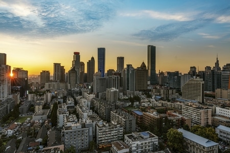 看你的城市-新街口-城市-城市风光-建筑 图片素材