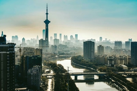 金陵风光-看你的城市-城市-城市风光-建筑 图片素材