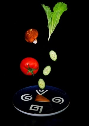 我要上封面-创意-蔬菜-西红柿-蘑菇 图片素材