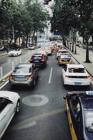 北京-夏天-车流-车水马龙-汽车 图片素材