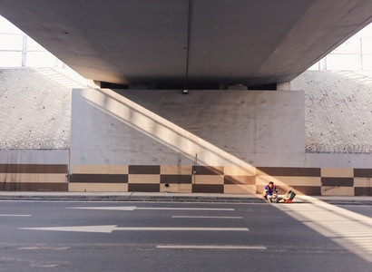 生活-手机摄影-北京-道路-公路 图片素材