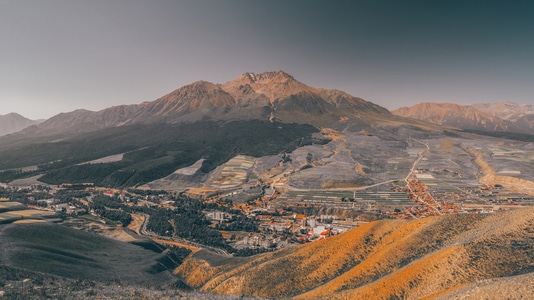 旅游-卓尔山-祁连山-风景-风光 图片素材