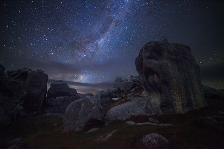 风光-新西兰-风景-自然-岩石 图片素材