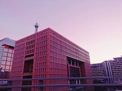 色彩-摄影-建筑-高楼-城市 图片素材