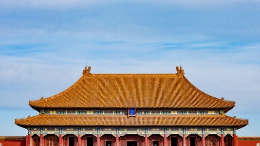 故宫-紫禁城-古建筑-太和殿-北京 图片素材