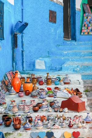 旅行-摩洛哥-旅拍-拉巴特-画 图片素材