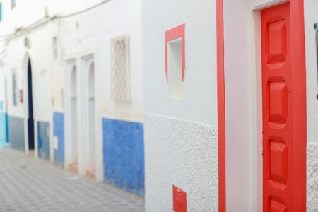 旅行-摩洛哥-旅拍-艾西拉-建筑 图片素材