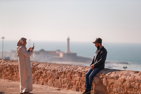 旅行-摩洛哥-旅拍-拉巴特-阿拉伯骆驼 图片素材