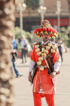 旅拍-旅行-摩洛哥-马拉喀什-柏柏尔人 图片素材