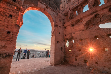 菲斯古城-旅拍-旅行-摩洛哥-崖居 图片素材