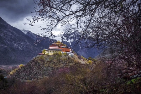 波密-旅行-旅拍-世界很美好-西藏 图片素材
