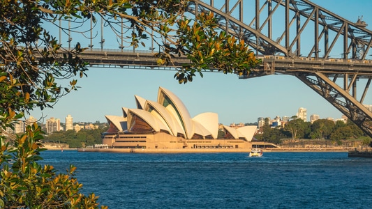 旅行-建筑-城市-悉尼-歌剧院 图片素材