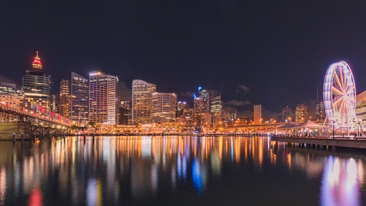 城市-建筑-旅行-悉尼-天空 图片素材