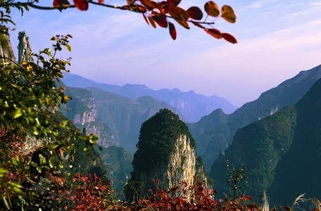 神女峰-巫山行摄-风景-山-山脉 图片素材