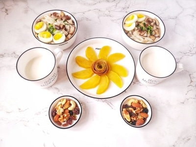 儿童早餐-美食-早餐-生活-食物 图片素材