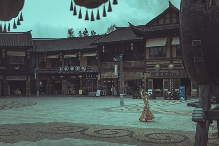黔东南-丹寨-街拍-旅行-房屋 图片素材