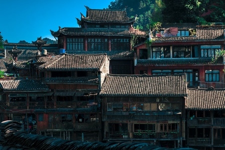 古镇-凤凰-建筑-古镇-凤凰古镇 图片素材